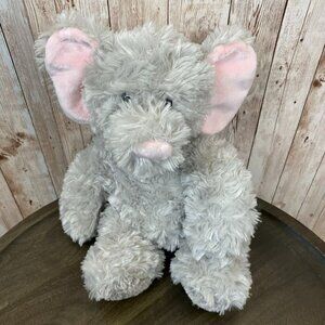 Aurora Tubbie Wubbie Elephant Stuffed Animal Soft Toy Gray Pink Ears